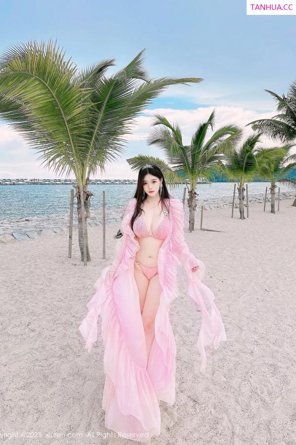   [XiuRen]高清写真图 2025.04.16 No.10160 蛋蛋宝 粉色比基尼第58张图片
